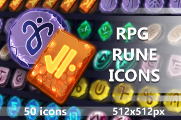 RPG Rune Icons