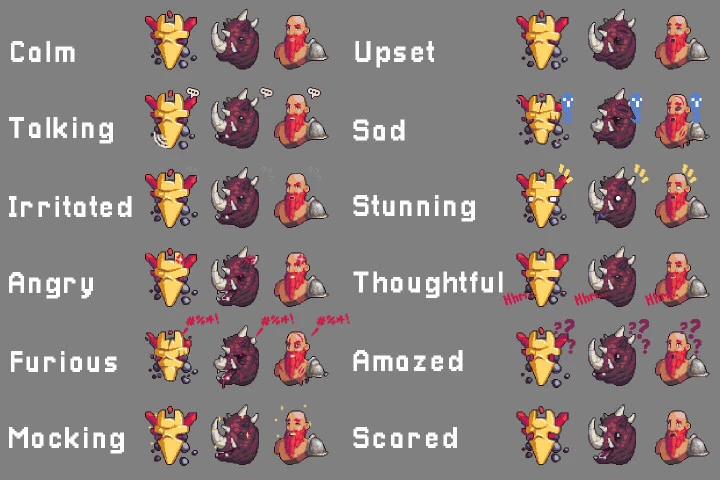 Ruin Boss Portrait Assets Pack