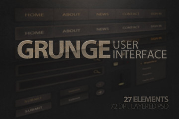 Grunge User Interface