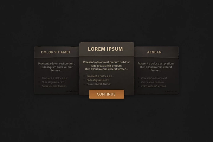 Grunge User Interface