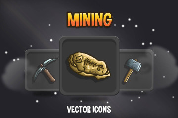 Mining RPG Icon Pack