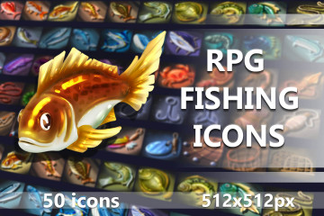 Fishing RPG Icons