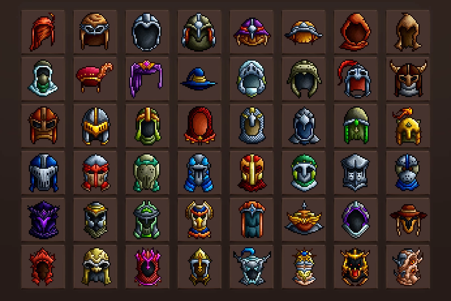 Helmet Pixel Art Game Icons Download - CraftPix.net