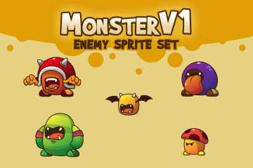 Monster V6 Sprite Set Download 