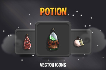 Potion RPG Icon Pack