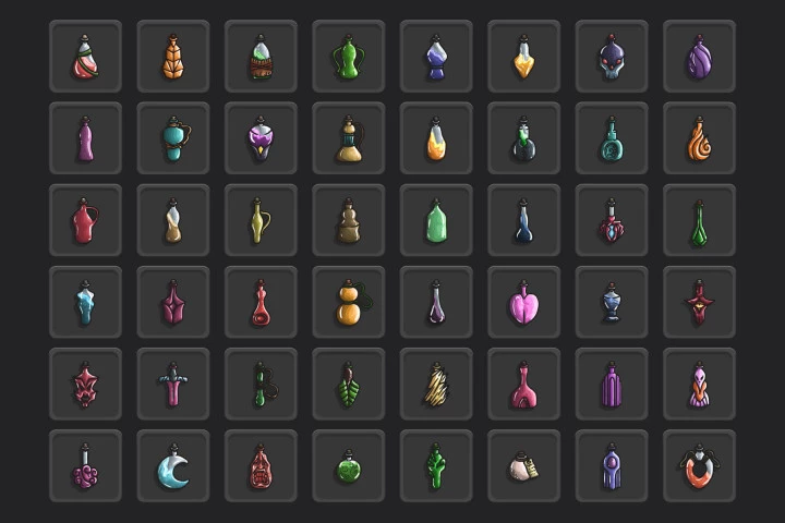 Potion RPG Icon Pack