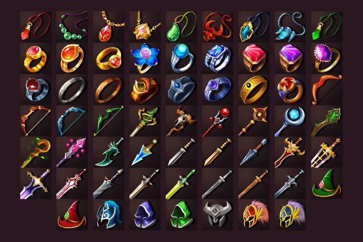 RPG Equipment Icon Pack