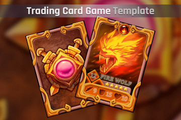 TCG Card Template Pack