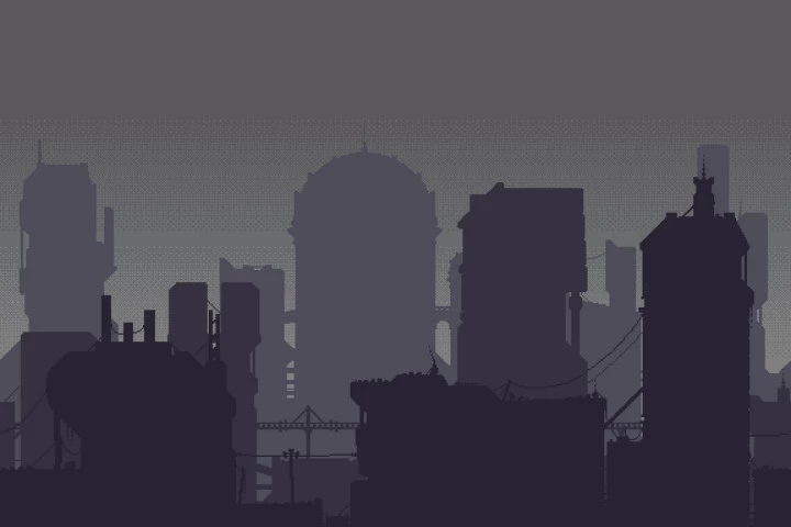 Residential Area Tileset Pixel Art