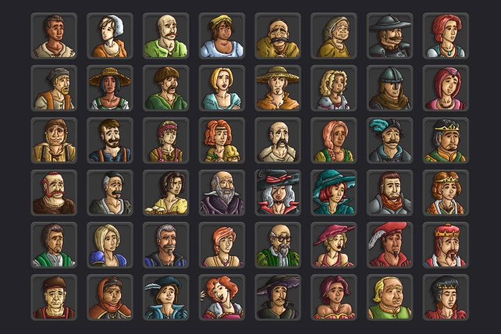 Free Character Avatar Icons