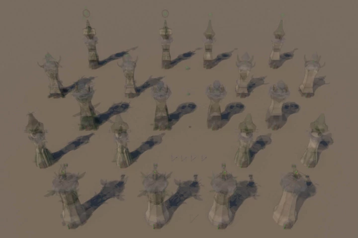 Free Defence Tower 3D Low Poly Models