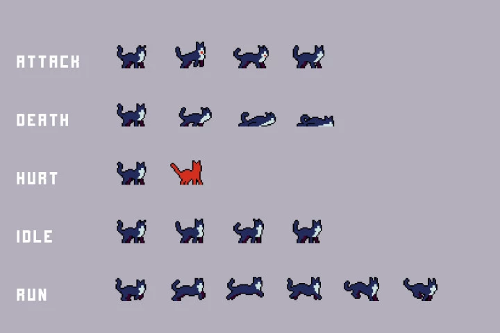 Free Street Animal Pixel Art Asset Pack