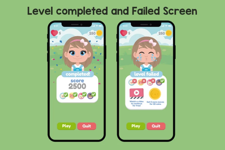 Animals Match 3 Asset Pack