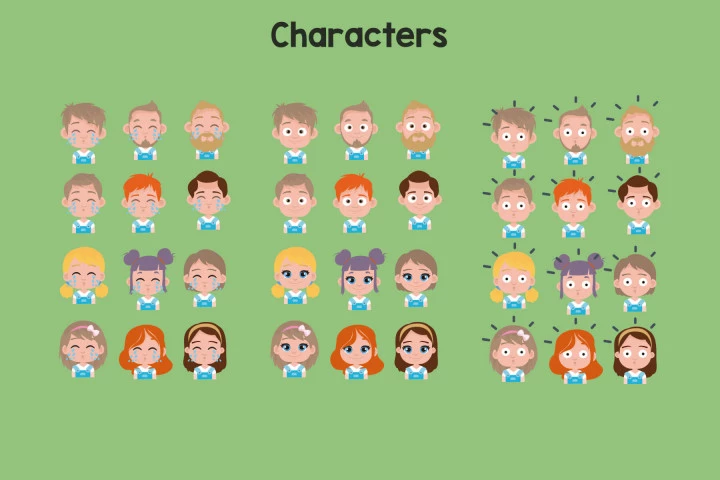 Animals Match 3 Asset Pack