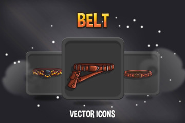 Belt Game Icons