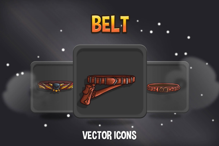 Belt Game Icons Download