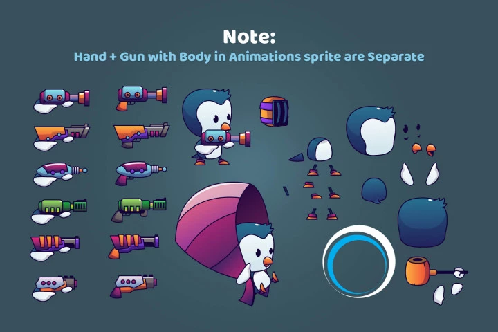 Main Character Sprite Set