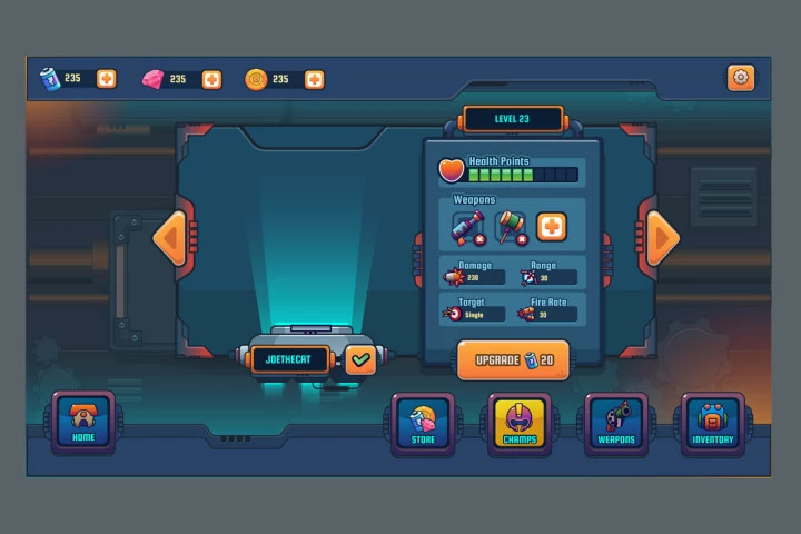 Mobile Game UI