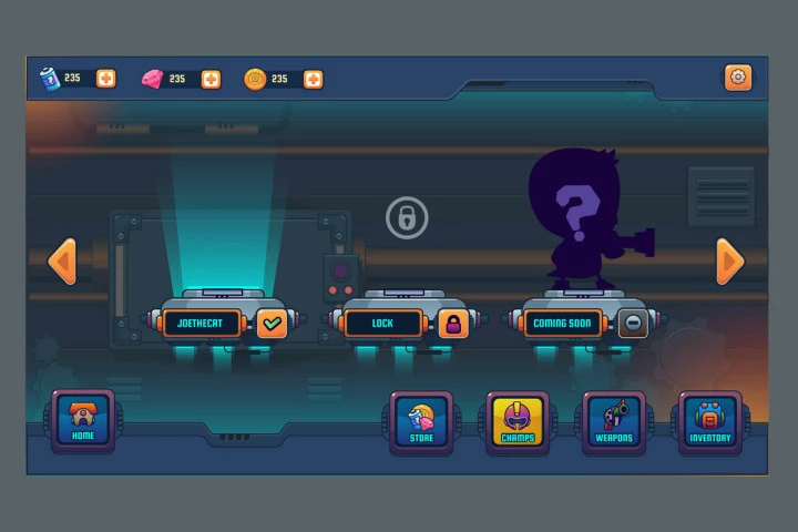 Mobile Game UI