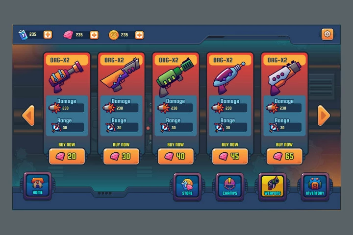 Mobile Game UI