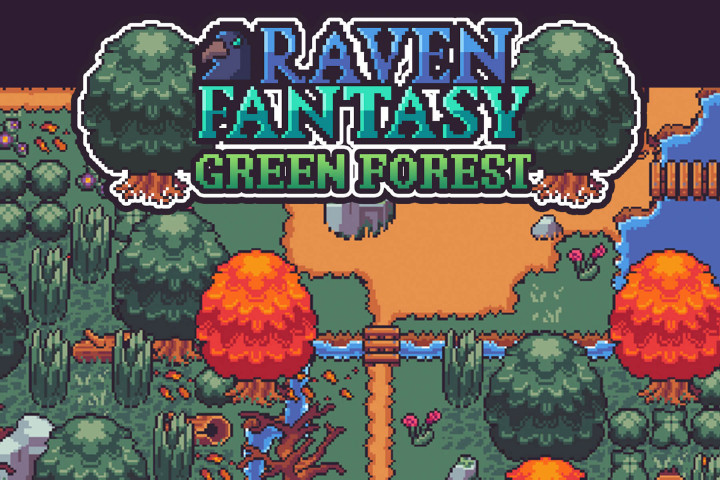 Miner's Cave Top Down Tileset Pixel Art - CraftPix.net
