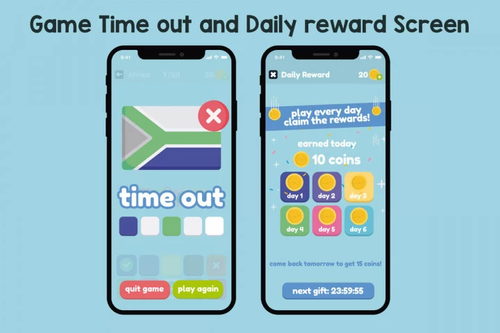 Guess the Flags Color Game Assets