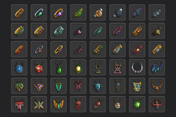 Rings and Jewelry Game Icons Download - CraftPix.net