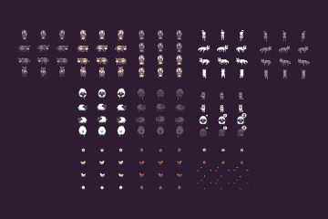 Top Down Farmlands Tileset Pixel Art Download - CraftPix.net