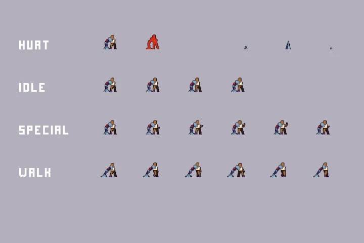 Bar Street Bosses Pixel Art