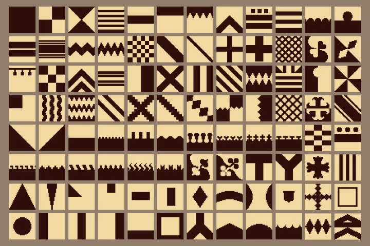 Free Heraldry Constructor Pixel Art