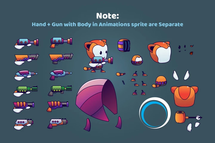 Game Character Sprites Pack