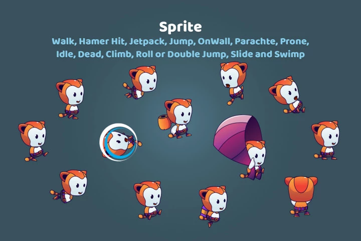 Game Character Sprites Pack