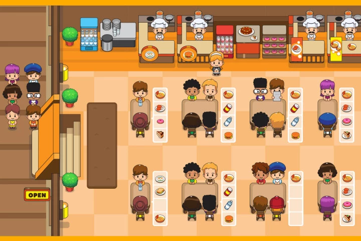 Cafeteria Game Assets