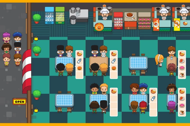 Cafeteria Game Assets