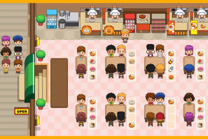 Cafeteria Game Assets