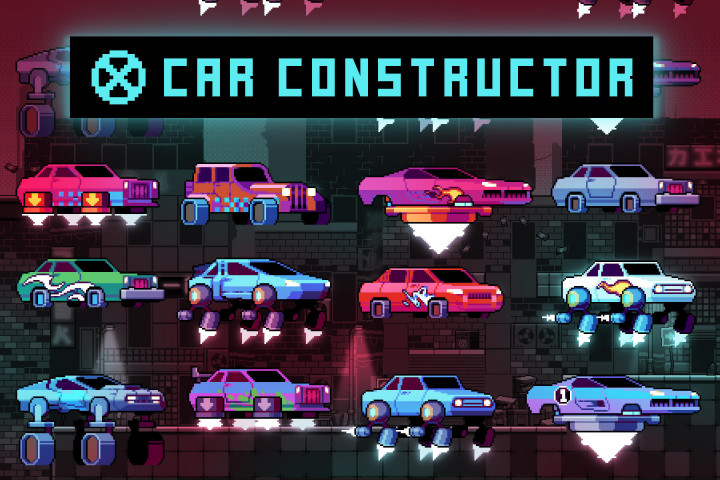 Free Graffiti Constructor Pixel Art Download - CraftPix.net