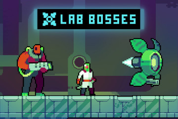Lab Bosses Pixel Art