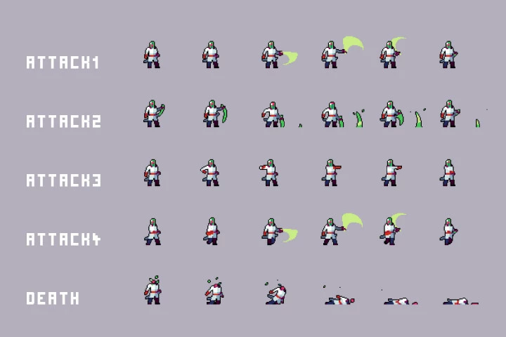 Lab Bosses Pixel Art