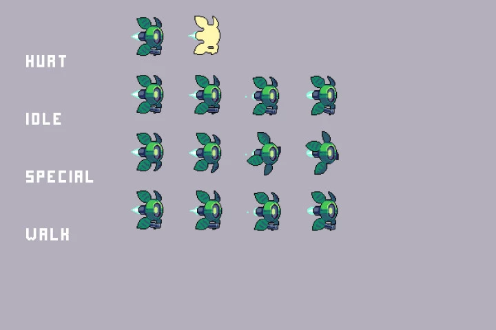 Lab Bosses Pixel Art