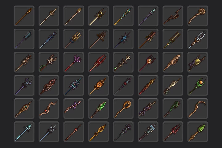 Staff Game Icons Pack