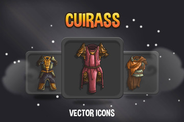 Cuirass RPG Icon Pack