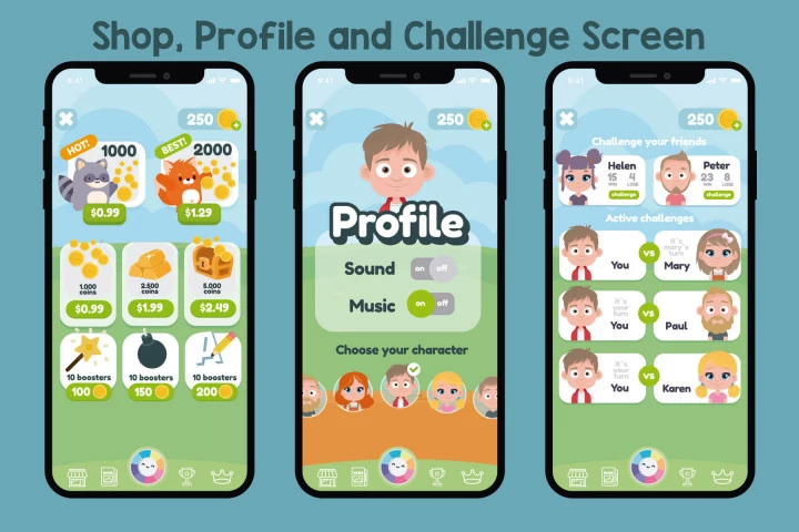 Hidden Word Game Asset Kit