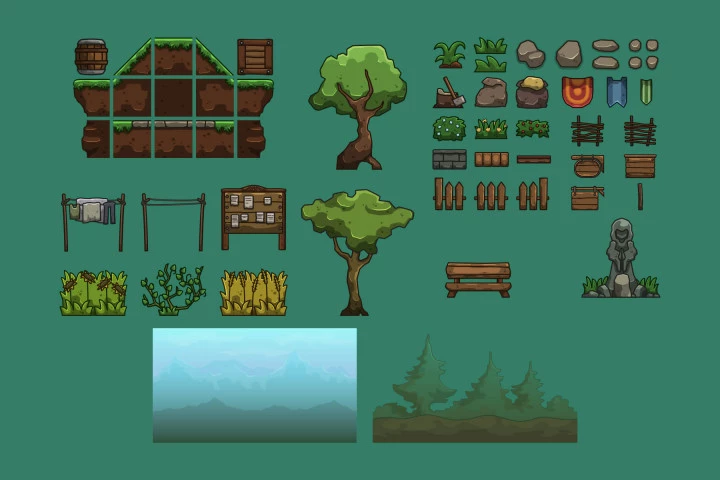 RPG Platformer Game Kit