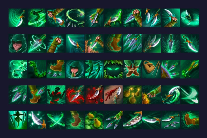 RPG Thief Skill Icons