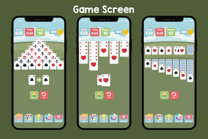 King Solitaire GUI Asset Pack
