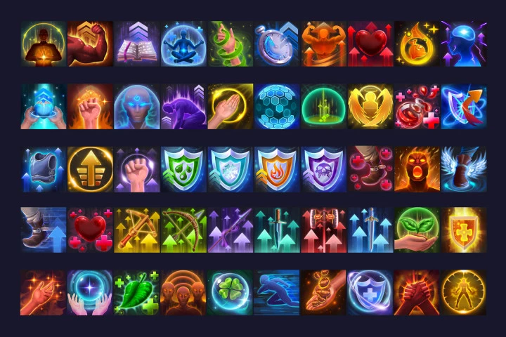 RPG Buff Skill Icons