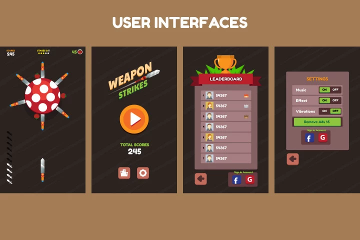 Weapon Strike Game Assets