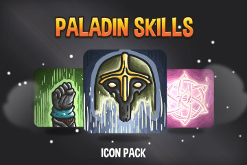 Free Paladin Skill Icon Pack