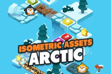 Isometric Arctic Game Assets