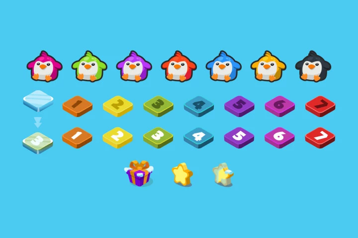 Isometric Arctic Game Assets